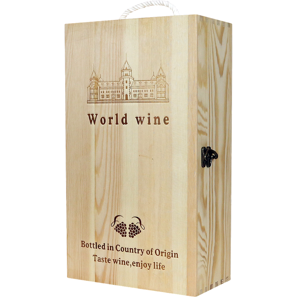 Hộp gỗ World Wine
