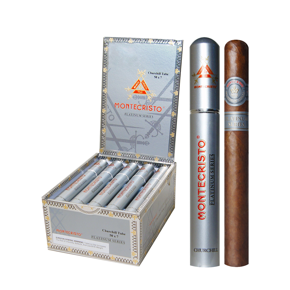 Montecristo Platium 15-Churchill Tube